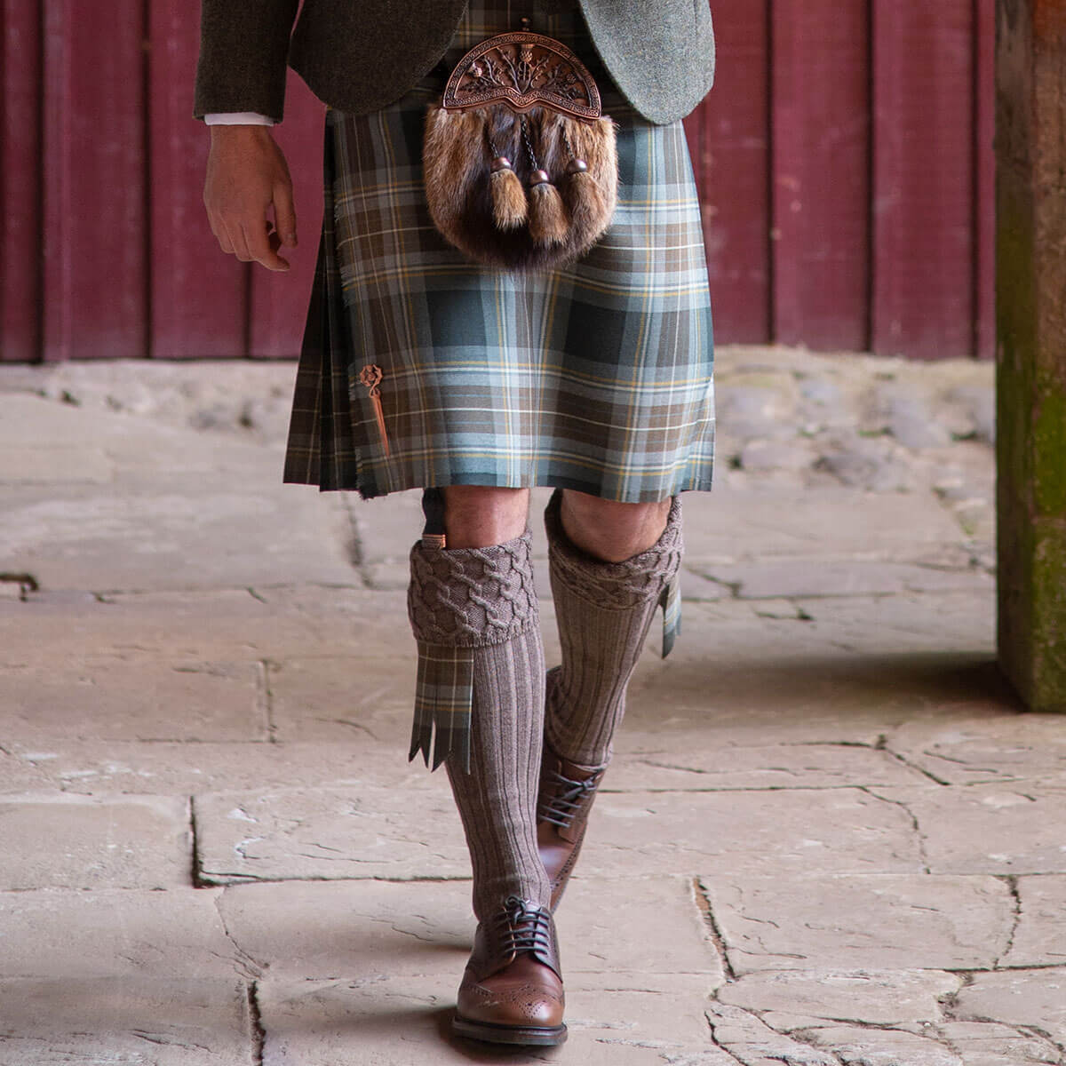 Made to Order Braeriach Medium Weight Tartan Flashes Gallery Image 2