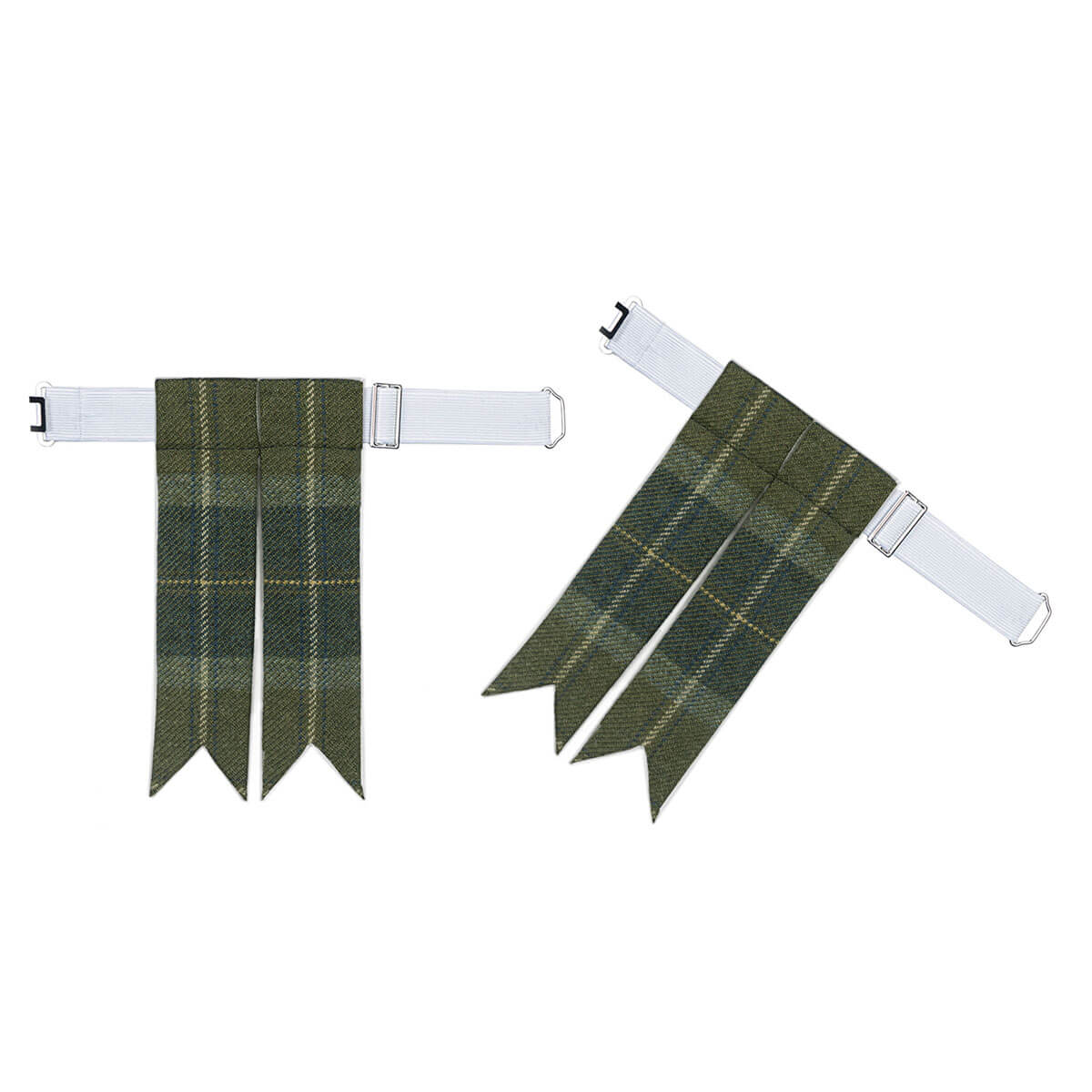 Made to Order Selkirk Heavyweight Tweed Flashes Gallery Image 1