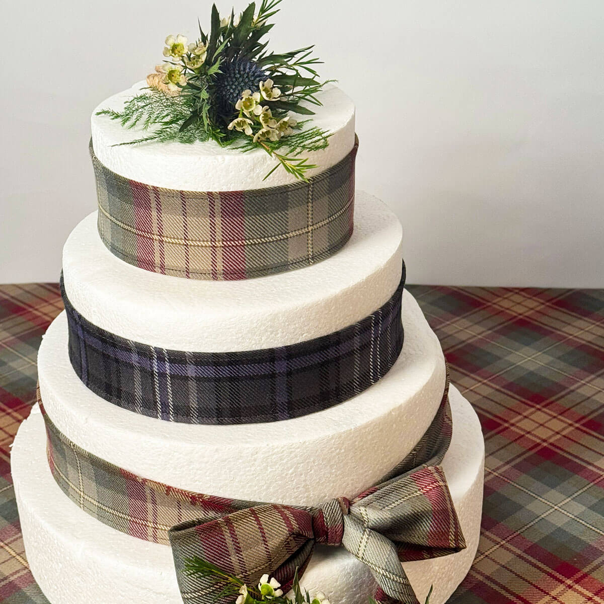 Made to Order Reiver Tartan Ribbon - Hand Fasting Gallery Image 4