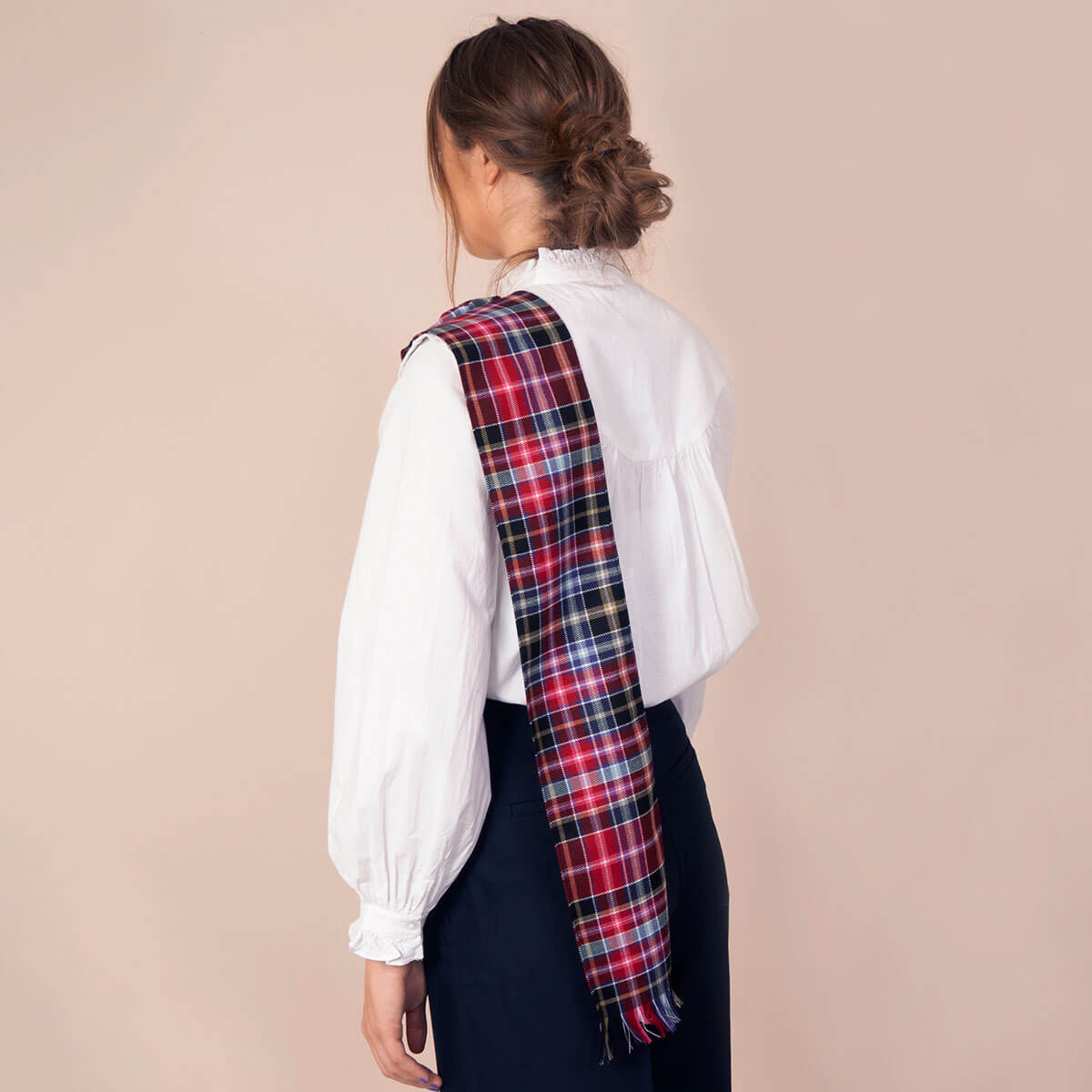 Made to Order Reiver Lightweight Tartan Mini Rosette Sash Gallery Image 4