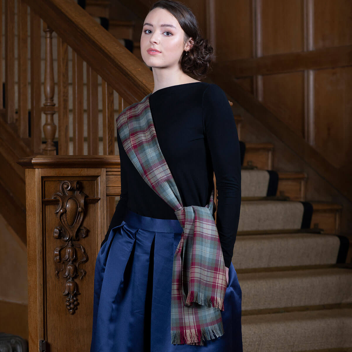 Made to Order Reiver Lightweight Tartan Sash Gallery Image 2