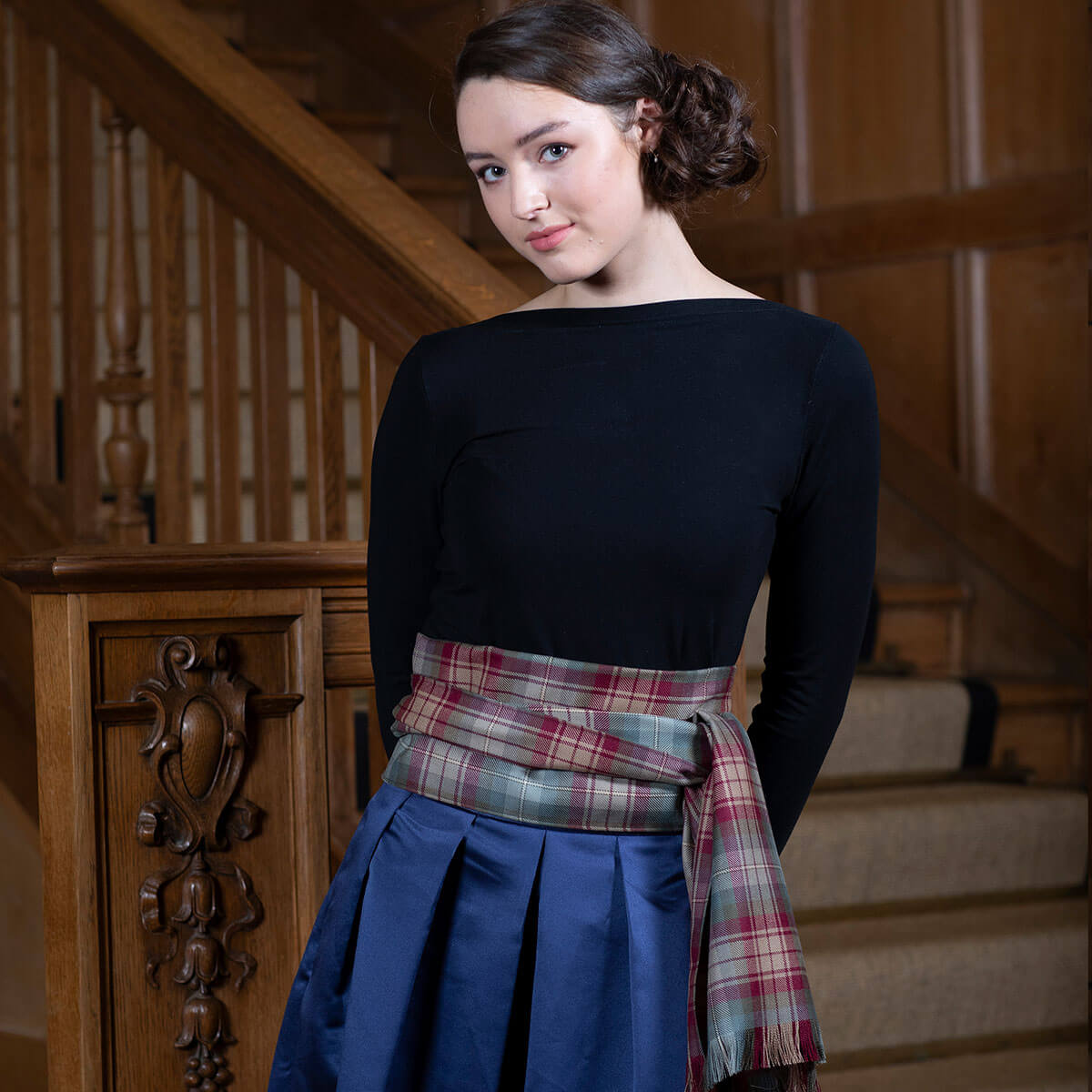 Made to Order Reiver Lightweight Tartan Sash Gallery Image 4