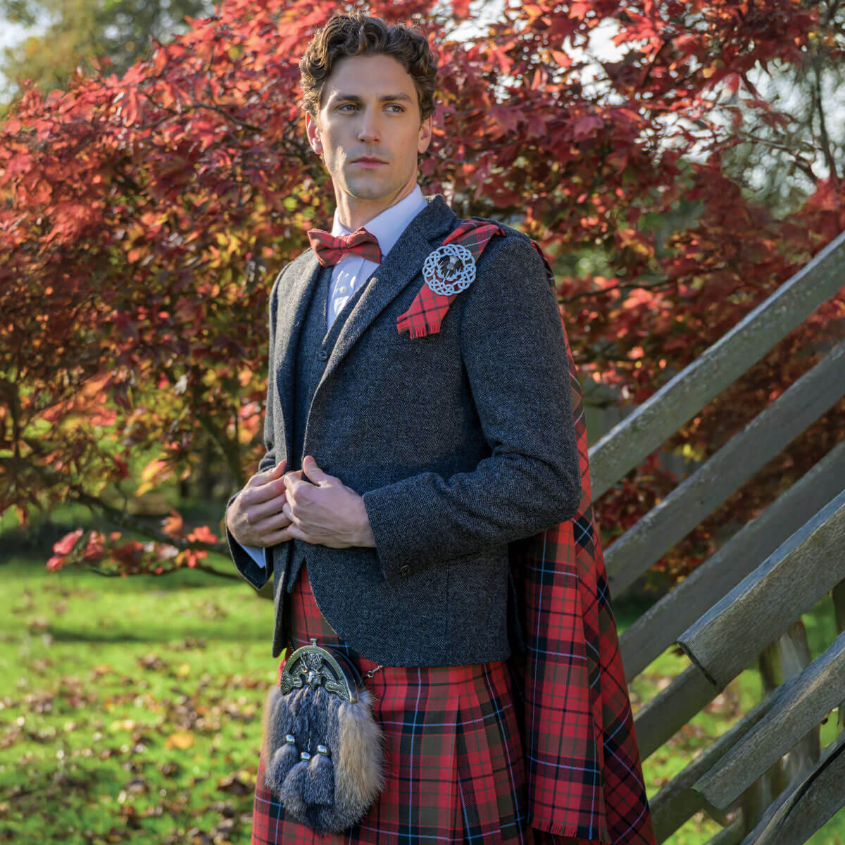 Made to Order Strome Heavyweight Tartan Fly Plaid Gallery Image 4