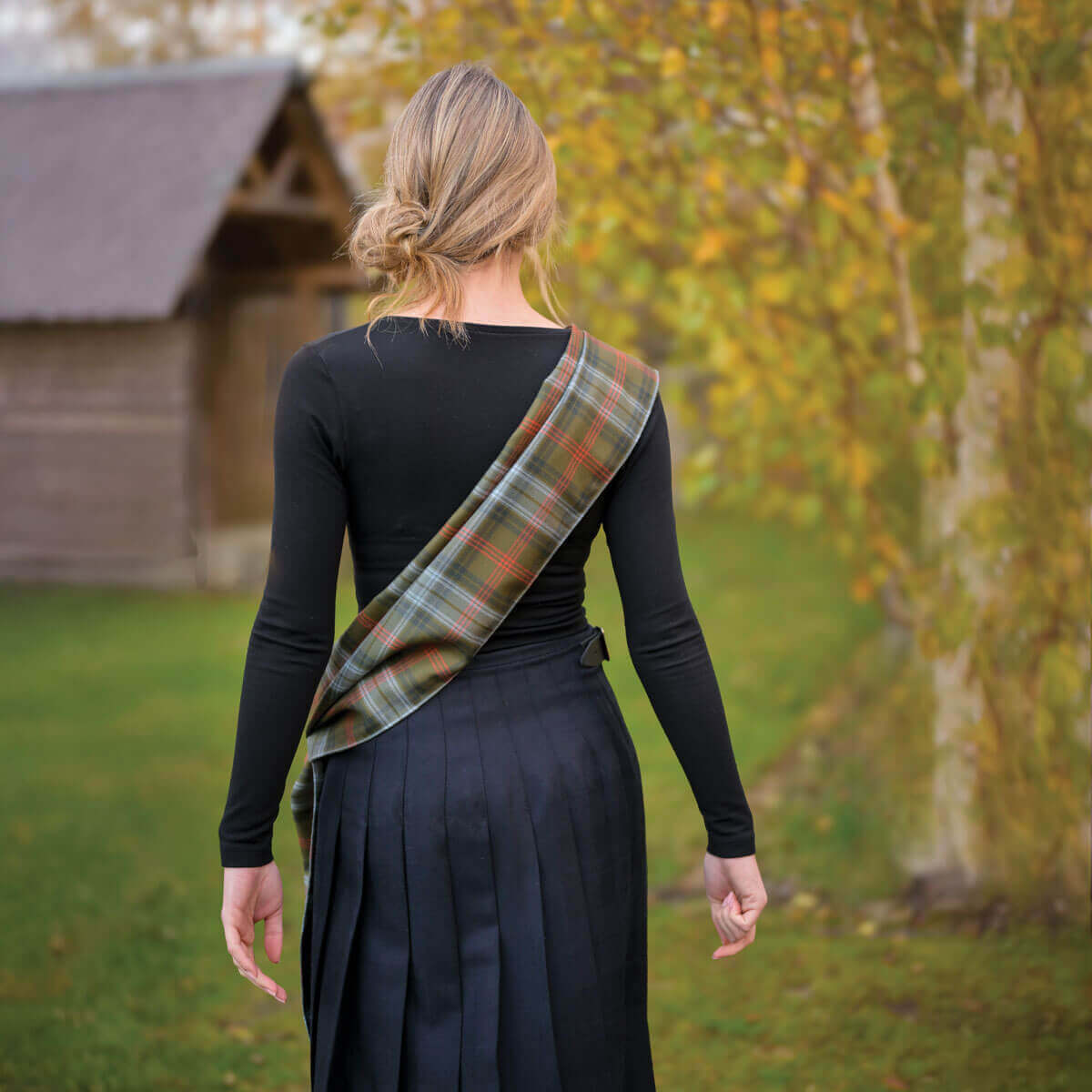 Made to Order Reiver Lightweight Tartan Sash Gallery Image 7