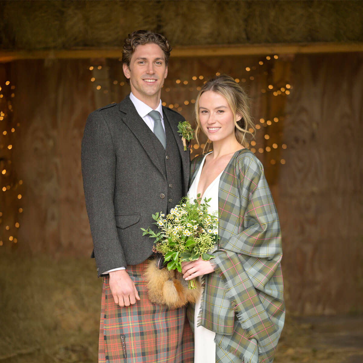 Made to Order Reiver Lightweight Tartan Serape Gallery Image 4