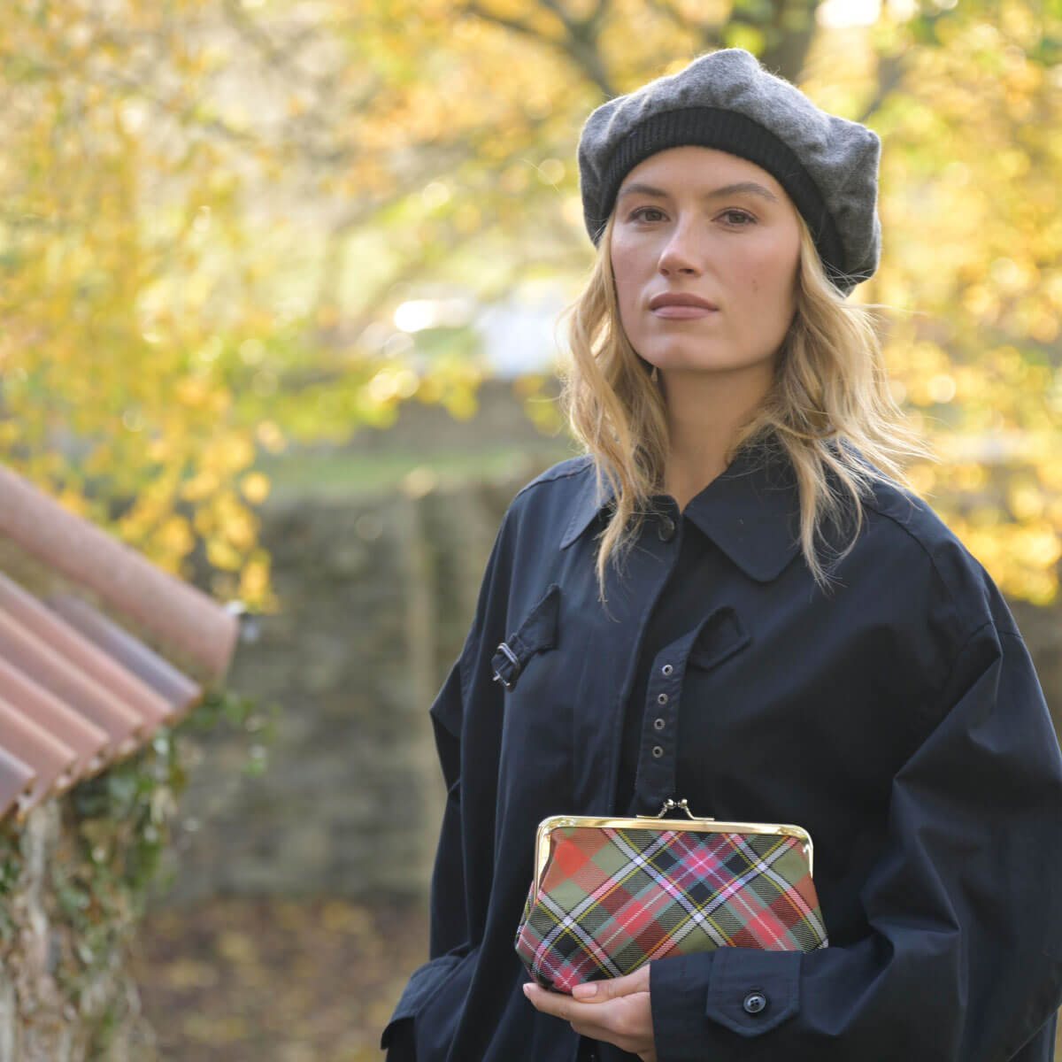 Bruce of Kinnaird Ancient Tartan Clutch Bag Gallery Image 3