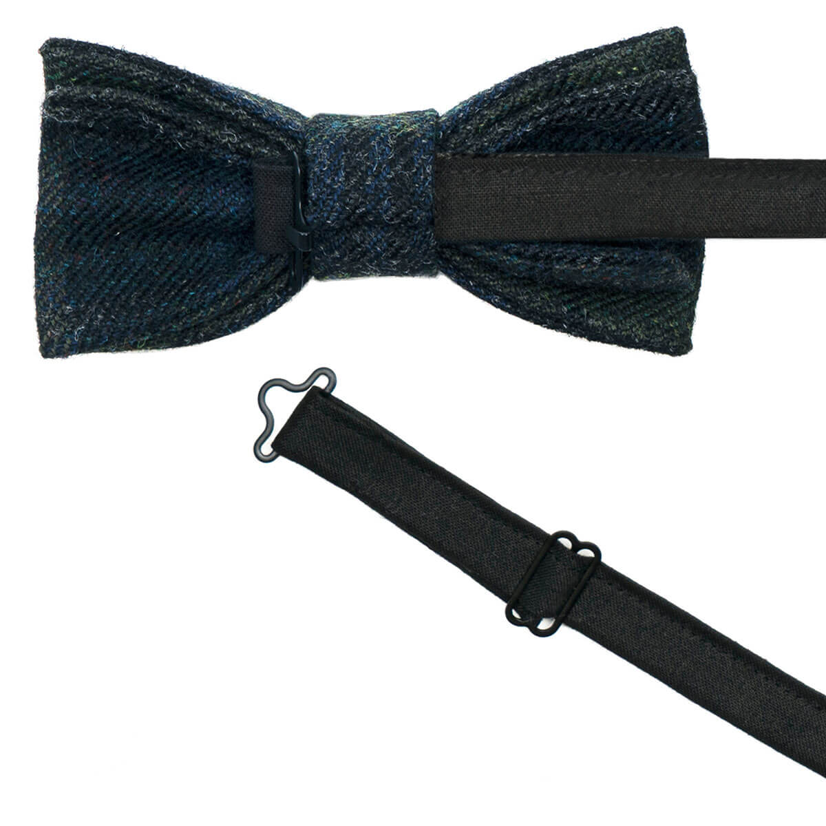 Black Watch Modern Selkirk Heavyweight Tweed Bow Tie Gallery Image 1