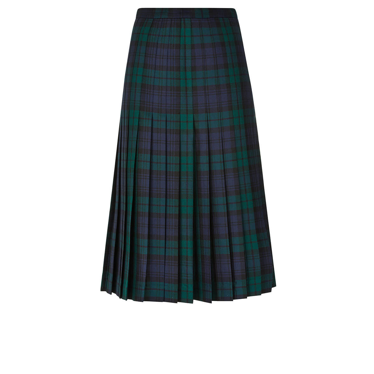 Ladies Tartan All-round Pleated Skirt Gallery Image 2