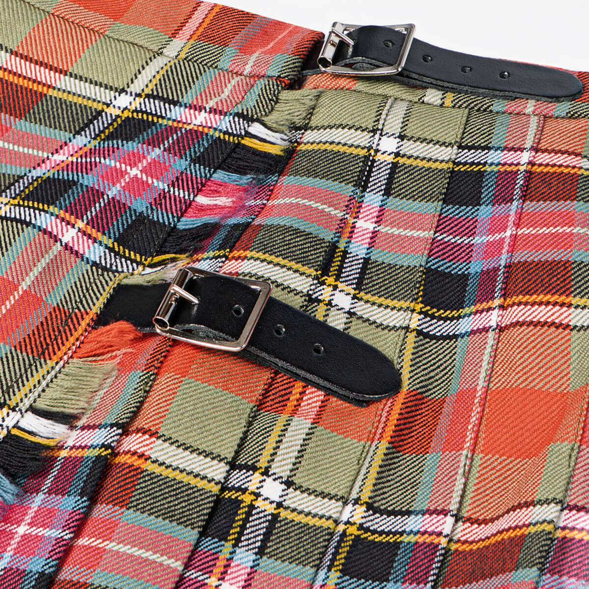 Bruce of Kinnaird Ancient Ladies Tartan Kilted Mini Skirt Gallery Image 3