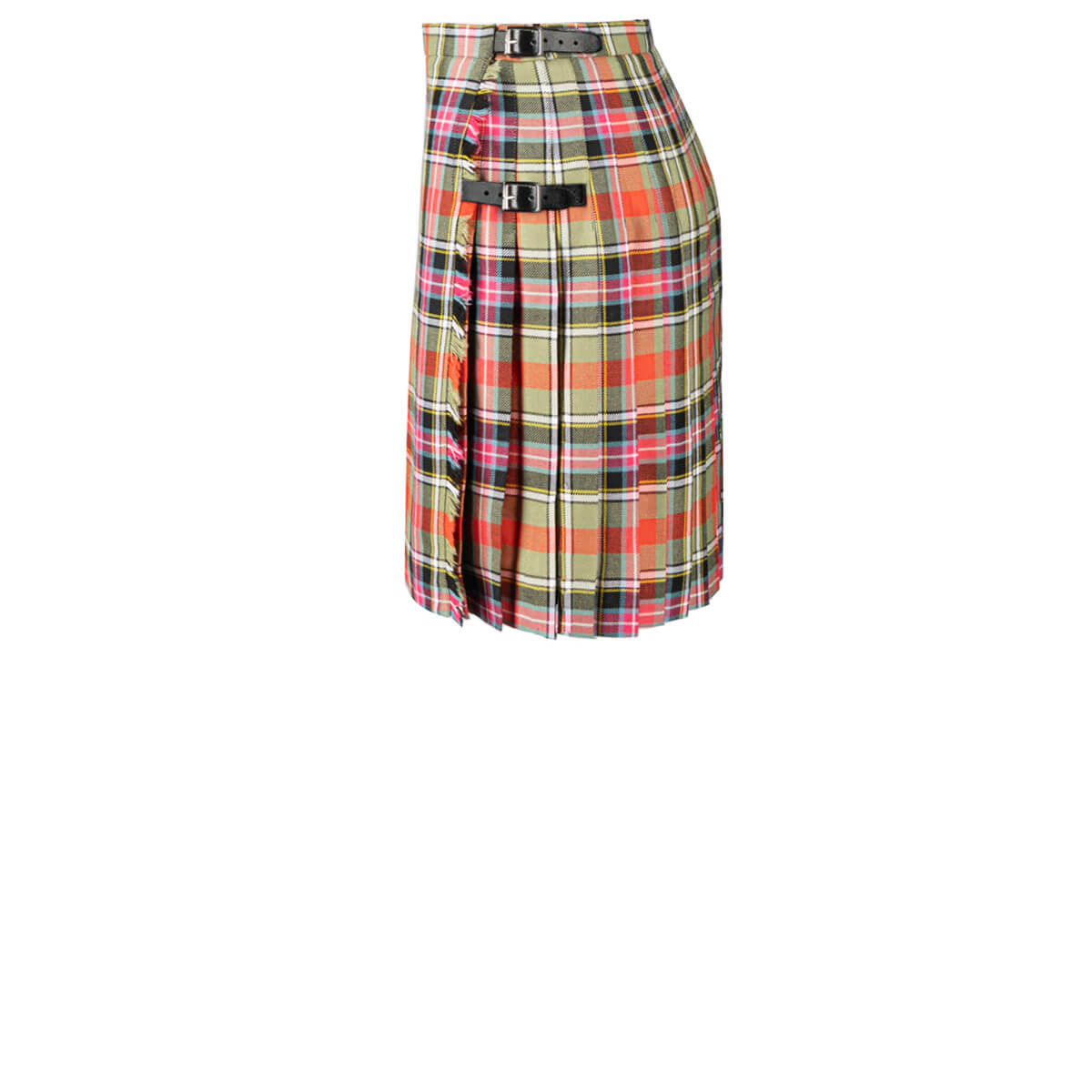 Bruce of Kinnaird Ancient Ladies Tartan Kilted Mini Skirt Gallery Image 2