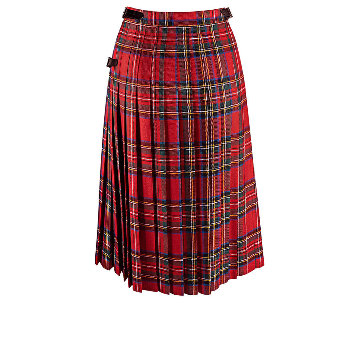 Ladies Tartan Kilted Classic Skirt Gallery Image 1