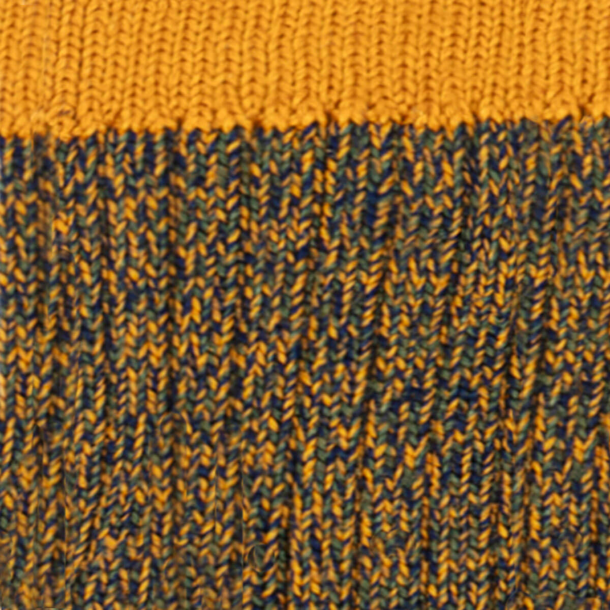 Mens Ochre Firth Crew Length Merino Blend Socks Gallery Image 1