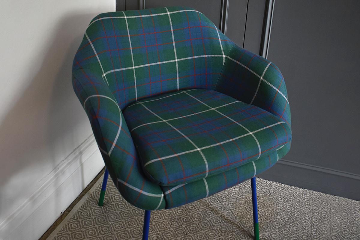 Tartan Chair Upholstery