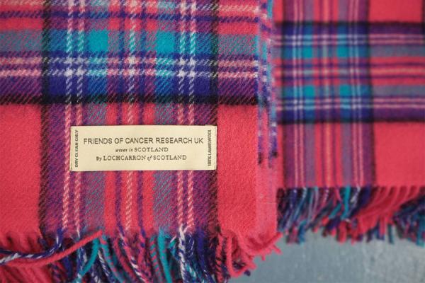 Friends Of Cancer Research UK Tartan Scarf
