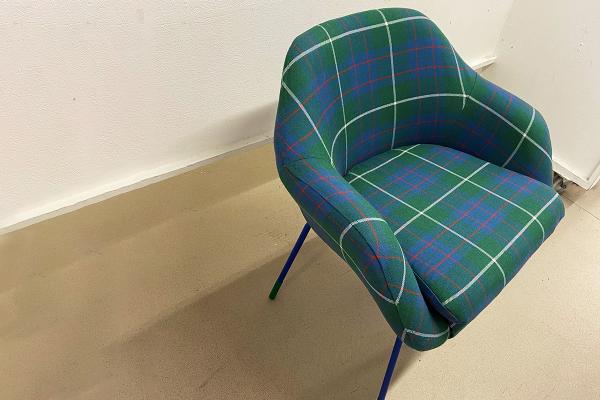 Tartan Chair Upholstery