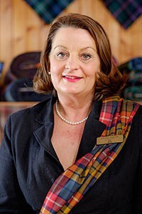 Lochcarron Weavers Shop Manager, Joy