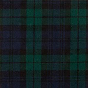 Black watch modern tartan