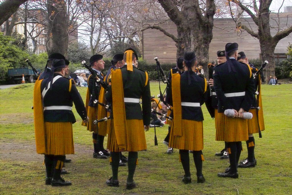 irish pipe band