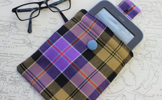 tartan tablet case diy