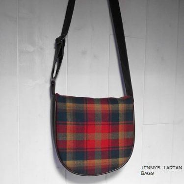 Scottish Clan Ross Tartan Small Crossbody Crossbody Purse Bag Fashion:  Handbags