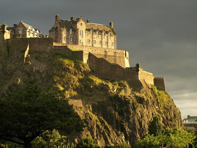 Edinburgh Castle - one of the most iconic Scottish castles with a sweeping views.