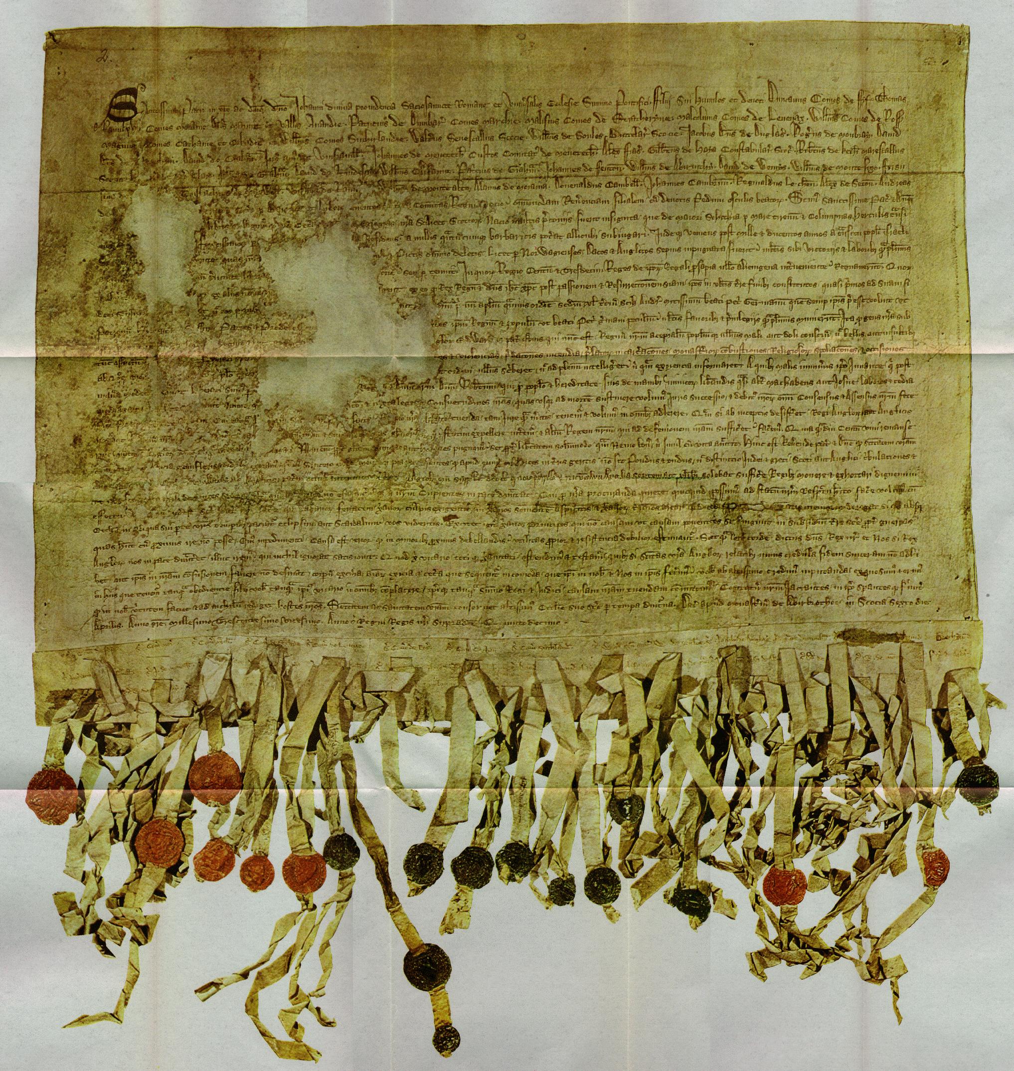 The Declaration or Arbroath 
